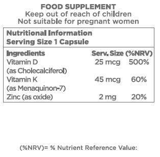 VitalOrganico Liposomal D3/K2 - 30 capsules