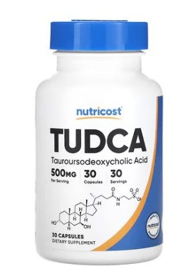 TUDCA 500mg 30 capsules /TUDCA 500mg 100 capsules / TUDCA with NAC 250mg - 90 capsules