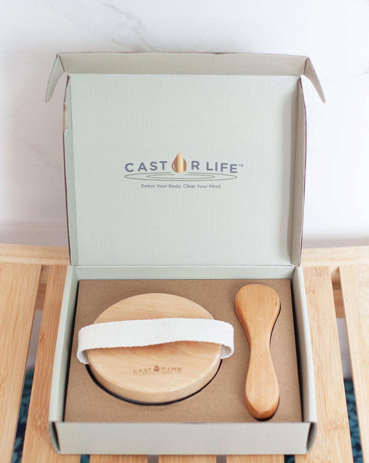 CastorLife Body and face brush kit
