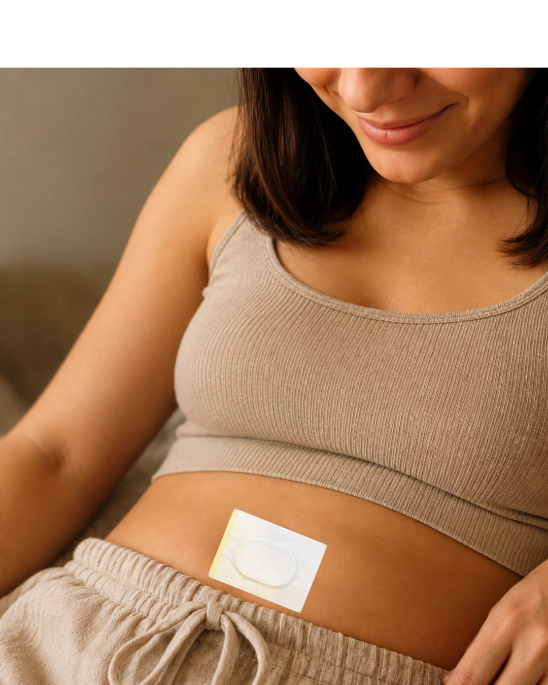 CastorLife -30 Belly Button Patches with 30ml Castor Oil dropper bottle