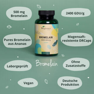 Bromelain 60 / 120 capsules