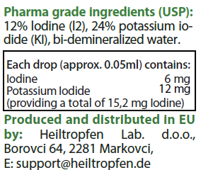 Lugol's Iodine 12% - 30ml