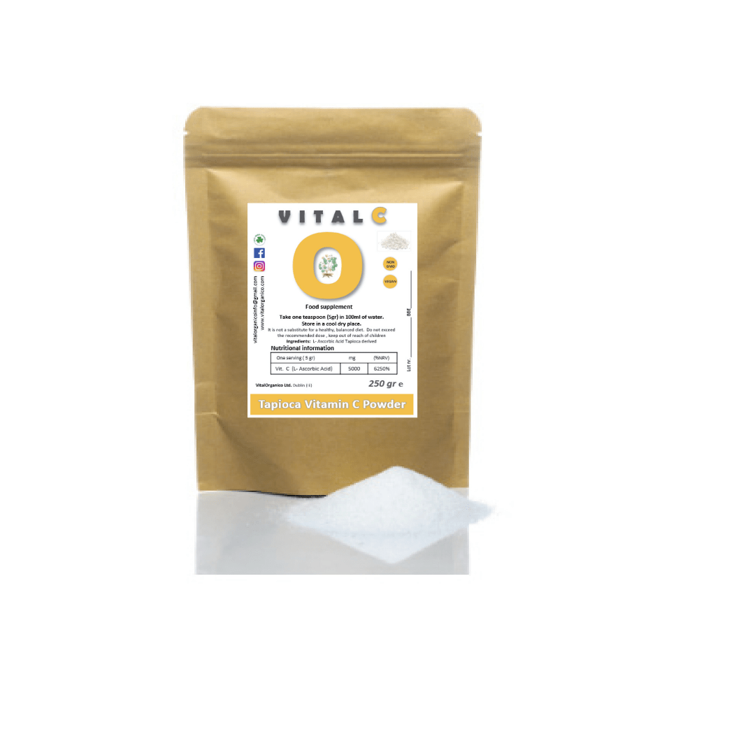 VITAL C Tapioca L-Ascorbic Acid Powder - 250 gr - 500 gr