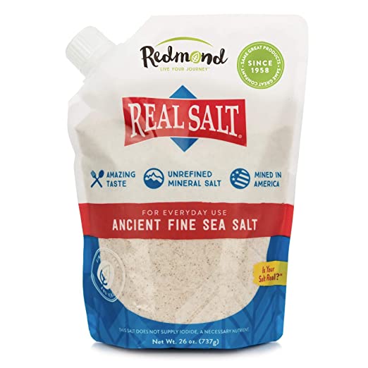 Redmond real sea salt 16 oz ( 454gr)