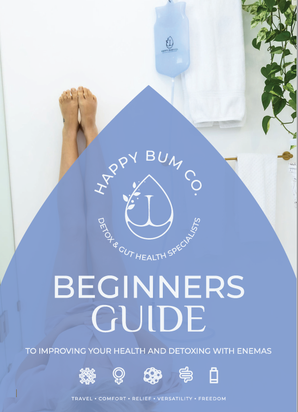 How to do an enema -courtesy of the Happy Bum Co.