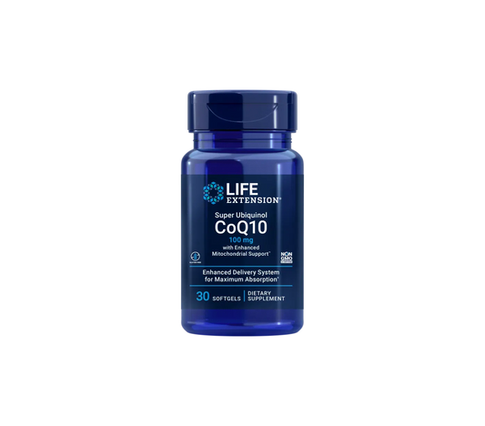 Super Ubiquinol CoQ10 100mg - 30 softgels