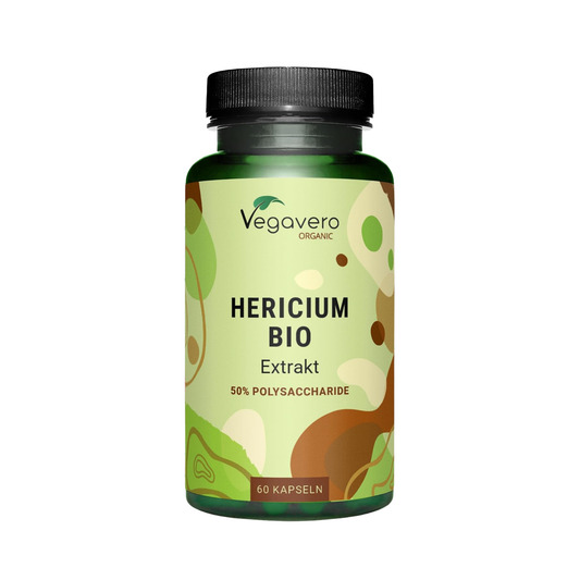 Organic Lion's mane ( Hericium ) 500mg - 60 capsules