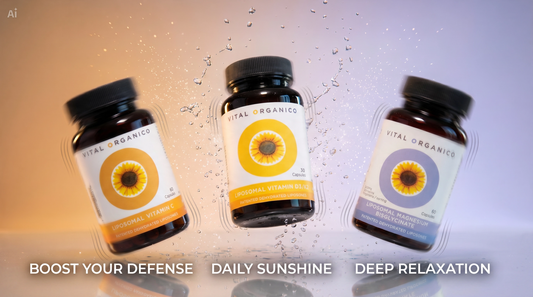 Essential combo liposomals - vitamin C , Vitamin D, Magnesium and free shipping in Ireland