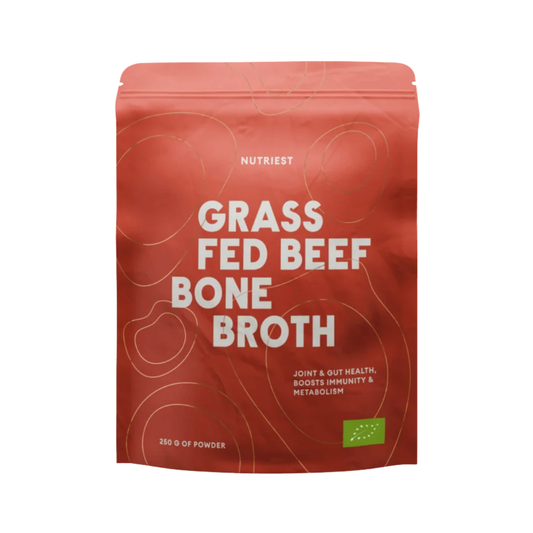 Grass fed Beef Organic bone broth 250gr powder