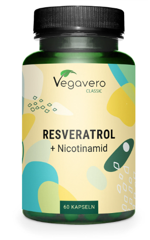 Resveratrol + Nicinamide - 60 capsules