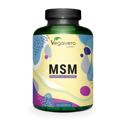 MSM - organic Sulphur - 365 capsules