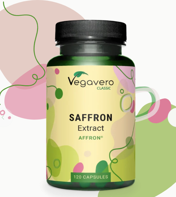 Saffron extract - 120 capsules