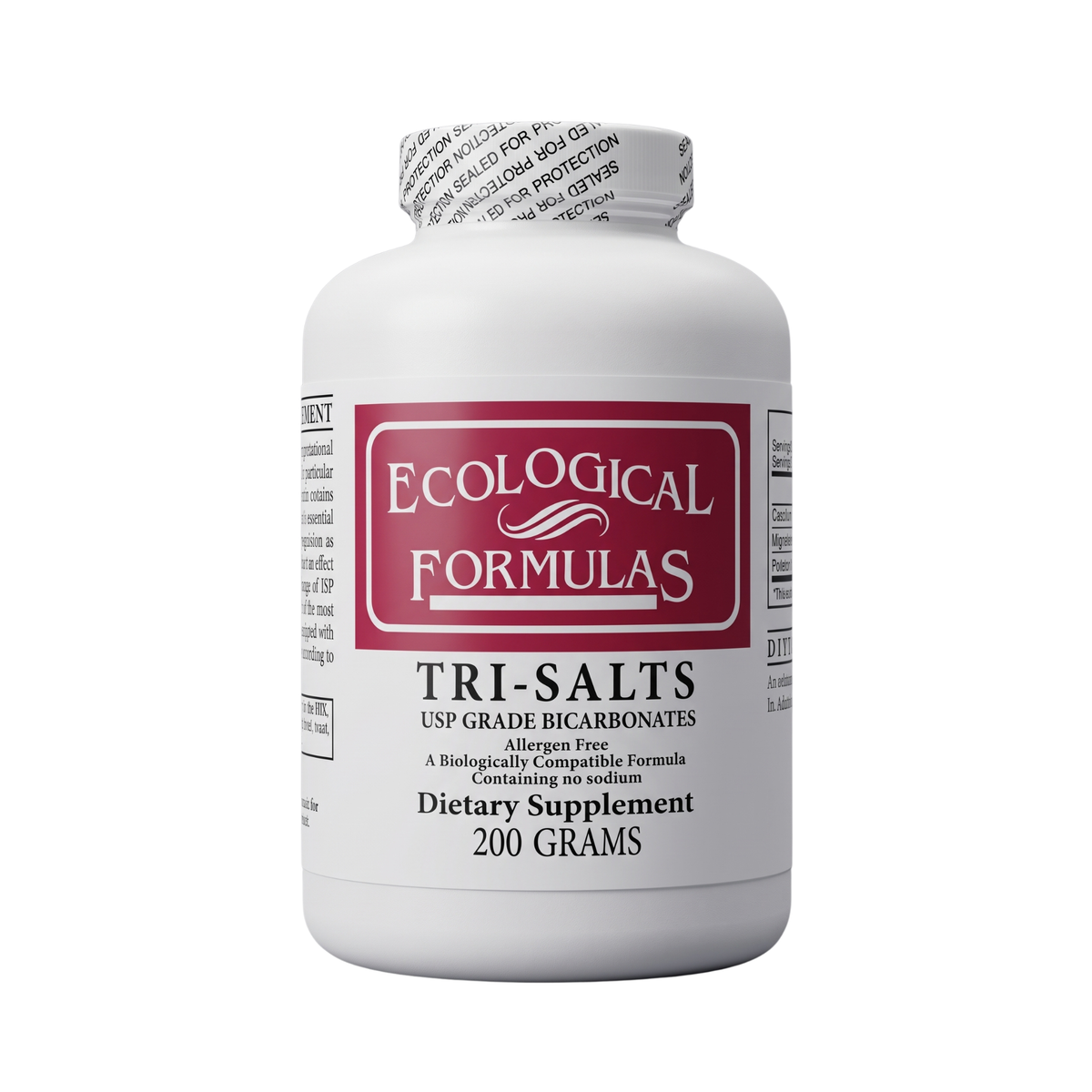Tri Salts (Sodium-Free, Ca/Mg/K Bi/Carbonates) - 200gr