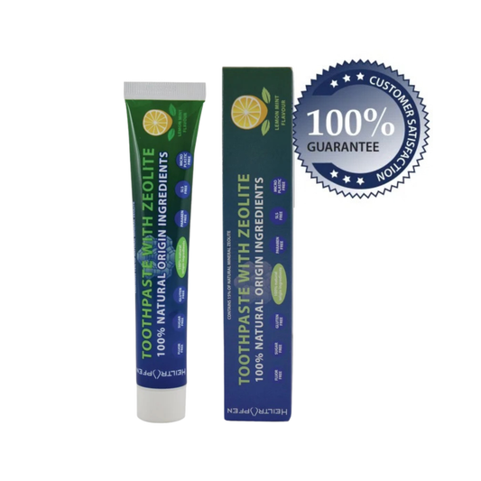 Toothpaste with zeolite , 100% natural ingredients - 75ml