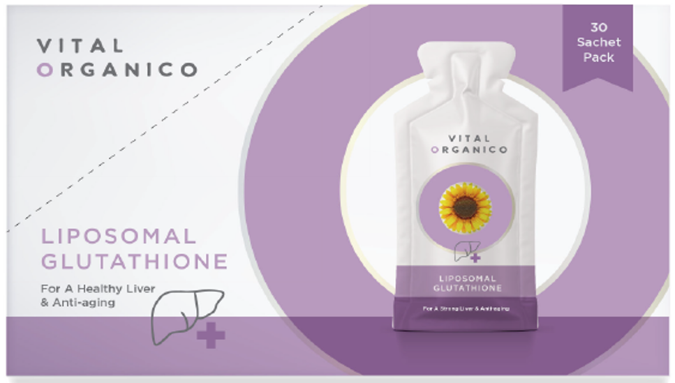 VitalOrganico Liposomal glutathione - 30 sachets box
