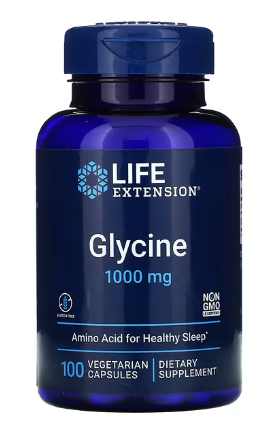 Glycine 1000mg - 100 vegetarian capsules