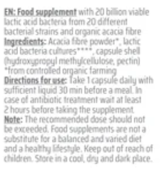 Pro Bio Organic Probiotics (60 Capsules)