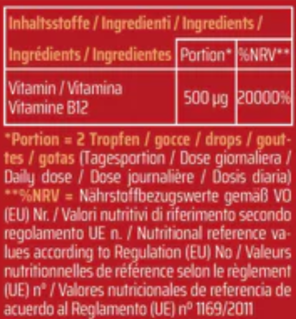Vitamin B12 - 60Ml