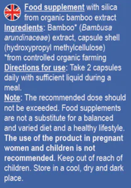 Organic Silicium bio - 120 capsules