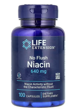 No flush Niacin - 100 capsules