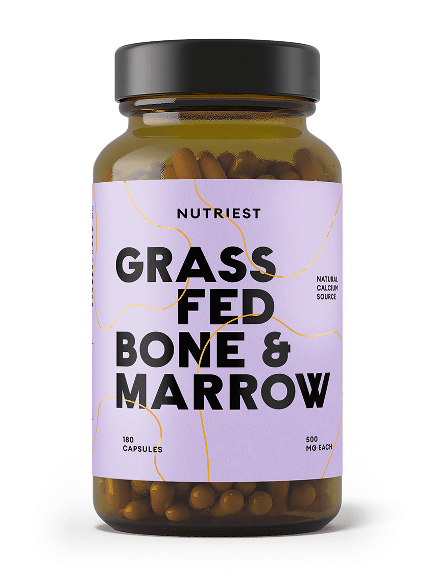 Grass Fed Beef Bone & Marrow - 180 capsules