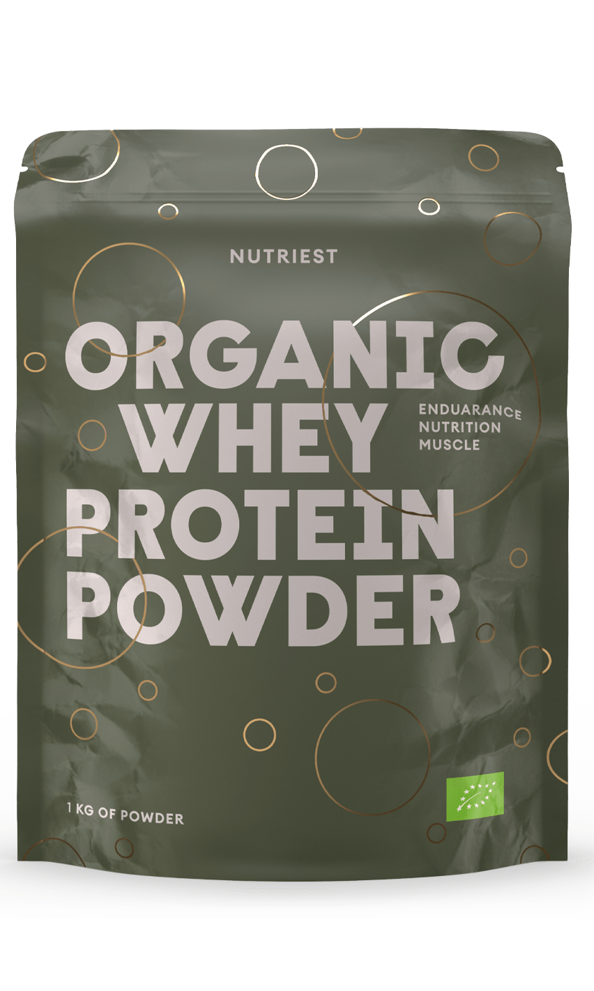 Organic high quality whey protein powder - 1 Kg