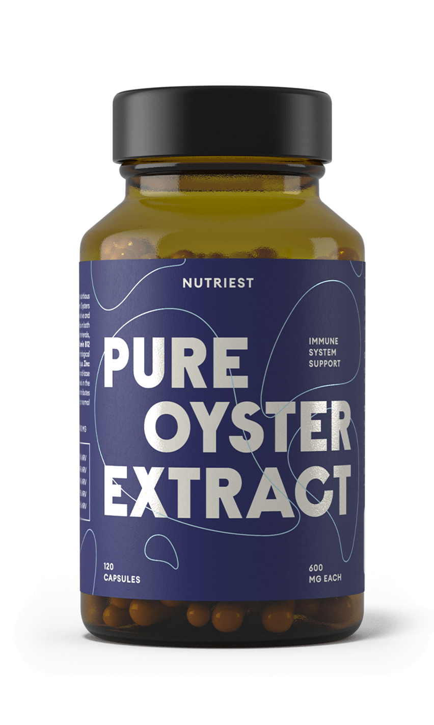 Pure Oysters extract 400mg - 120 capsules