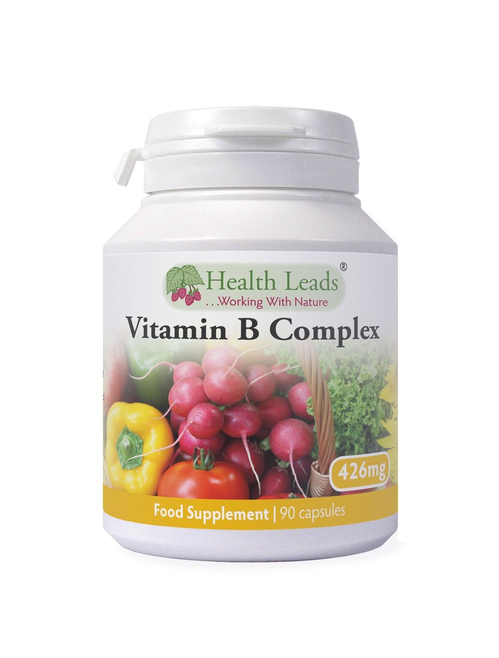 Vitamin B Complex - 90 capsules