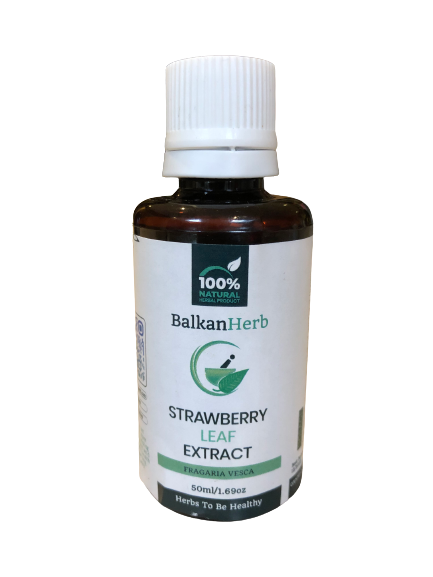 Strawberry leaf extract tincture - 50ml