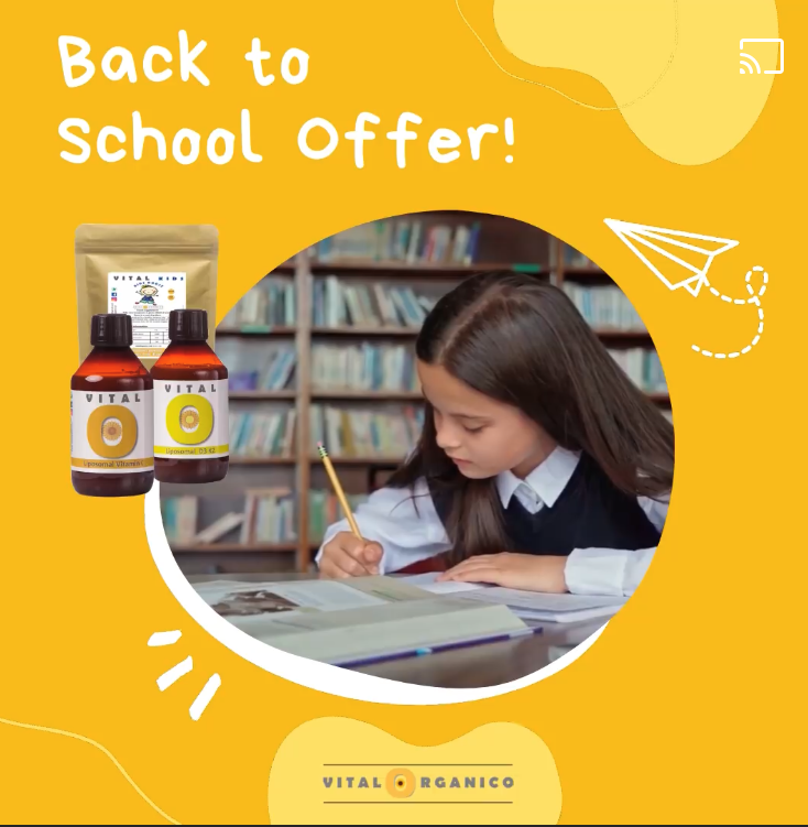 Back to school offer