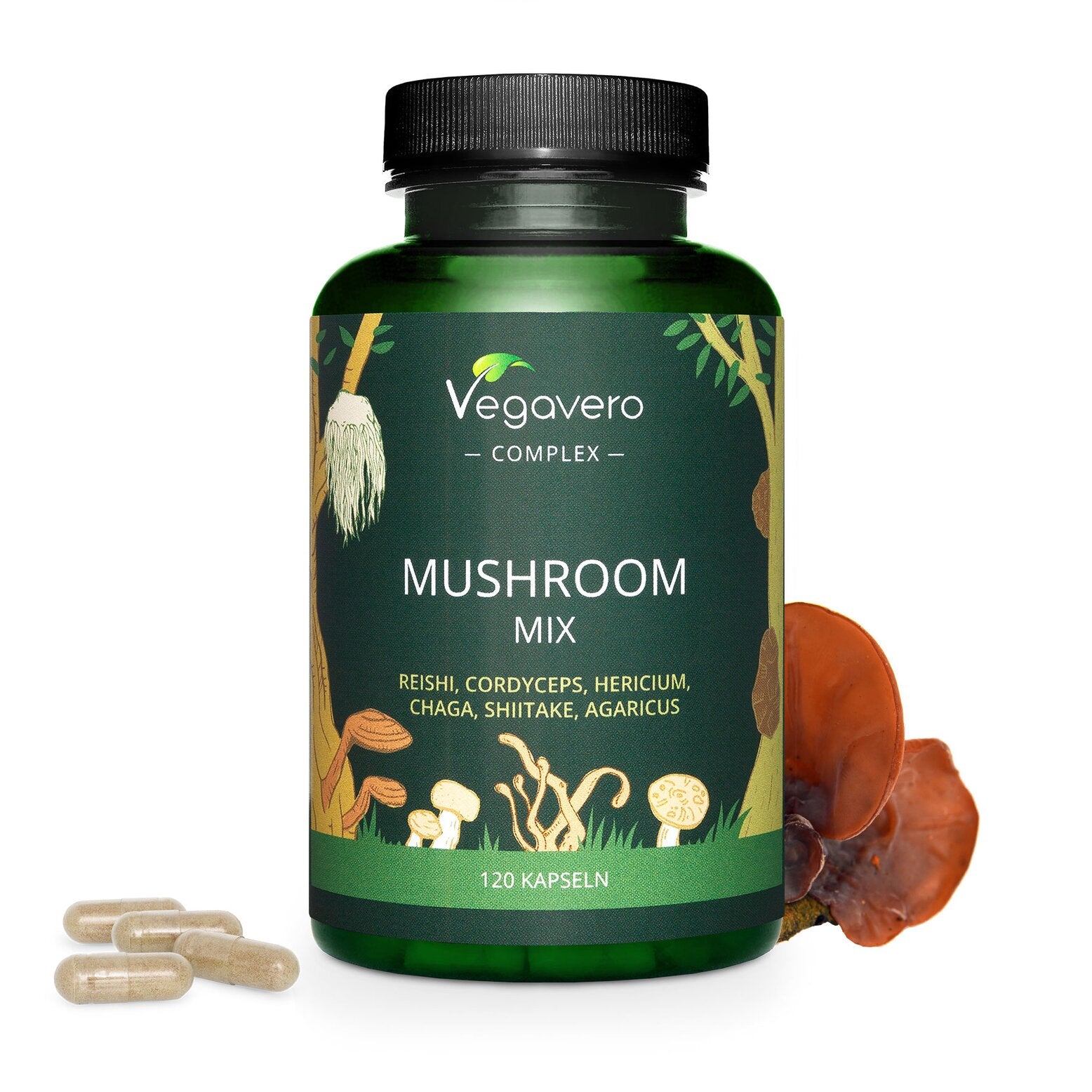 Mushroom mix - 120 capsules