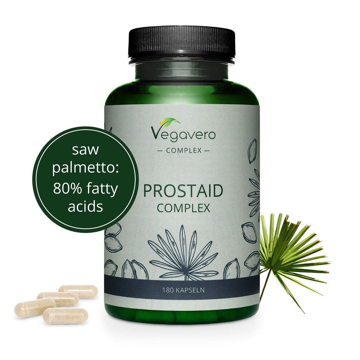 Prostaid prostate with saw palmetto 180 capsules