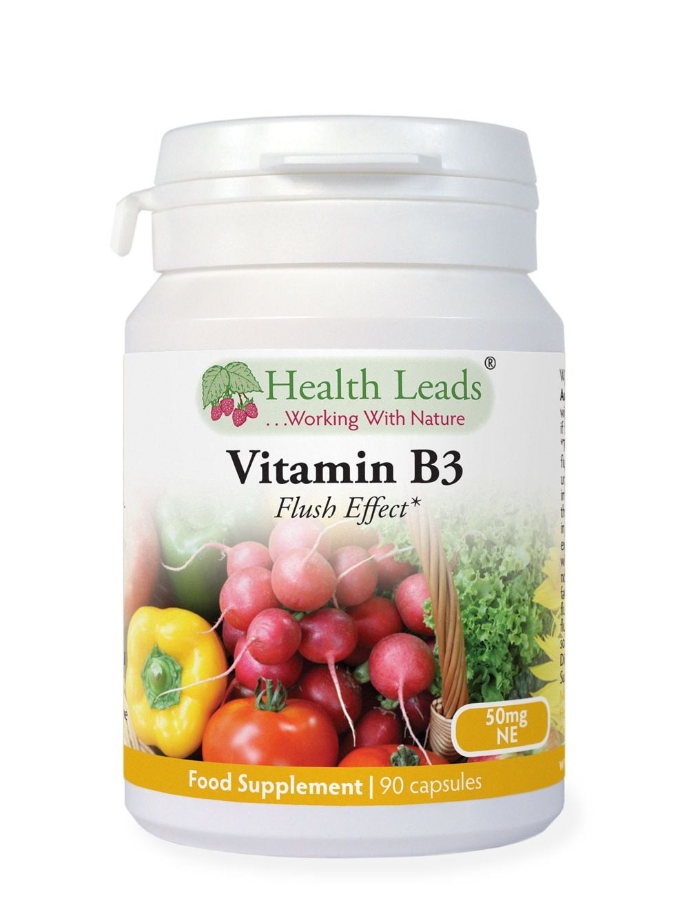 Vitamin B3 (Niacin) 50mg 90 capsules / 500mg 100 tablets